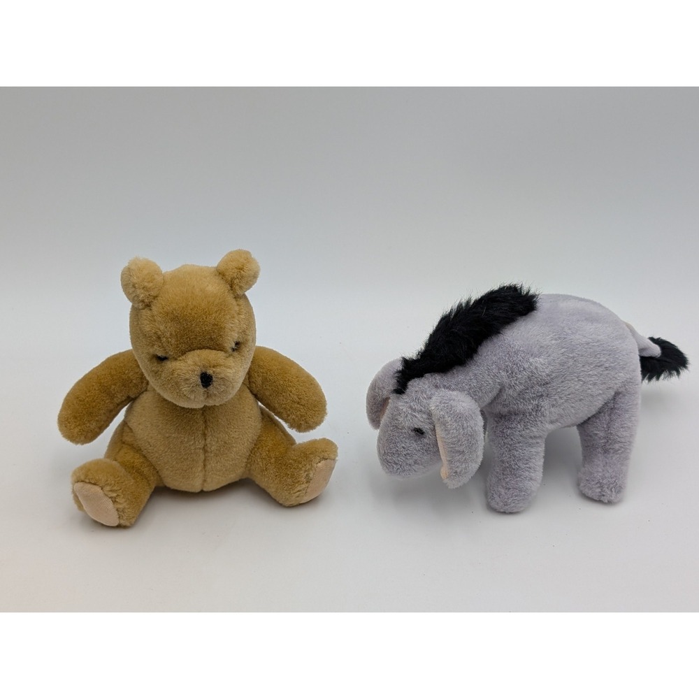 Gund Classic Pooh Eeyore‎ Plush Winnie Lot Stuffed Animal Toy